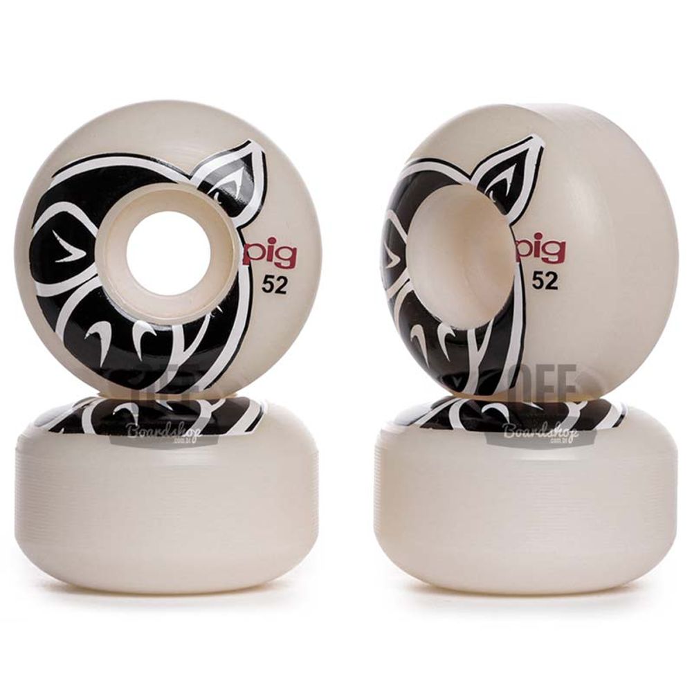 Roda-Pig-Head-Pro-Line-Natural-52mm-101A Roda-Pig-Head-Pro-Line-Natural-52mm-101A