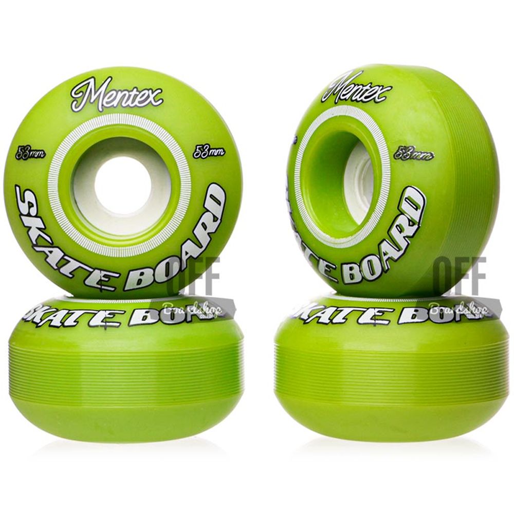 Roda-Mentex-53mm-100A-Green Roda-Mentex-53mm-100A-Green