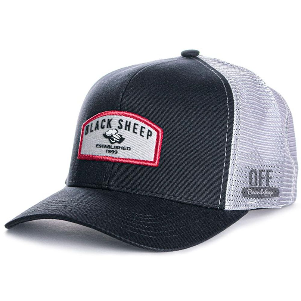 Bone-Black-Sheep-Flag-Trucker-Preto-1 Bone-Black-Sheep-Flag-Trucker-Preto-1