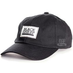 Bone-Black-Sheep-Dad-Hat-White-Patch-1