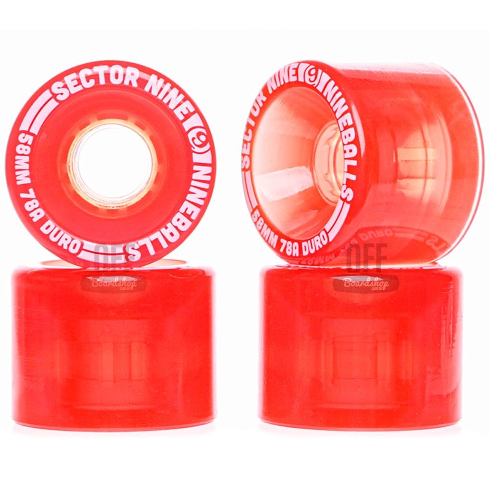 Roda-Sector-9-Nineballs-58mm-78A-Red Roda-Sector-9-Nineballs-58mm-78A-Red