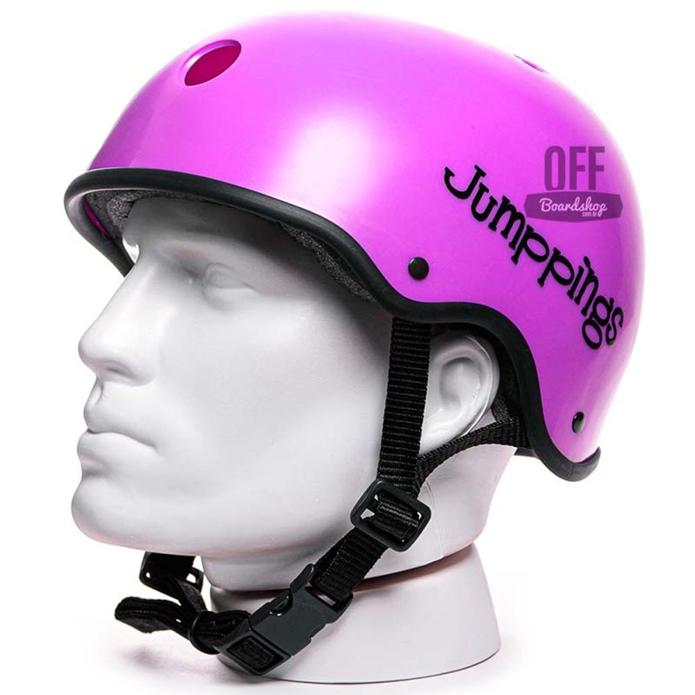 Capacete-Jumppings-Pro-Line-Rosa-Fosco-1 Capacete-Jumppings-Pro-Line-Rosa-Fosco-1