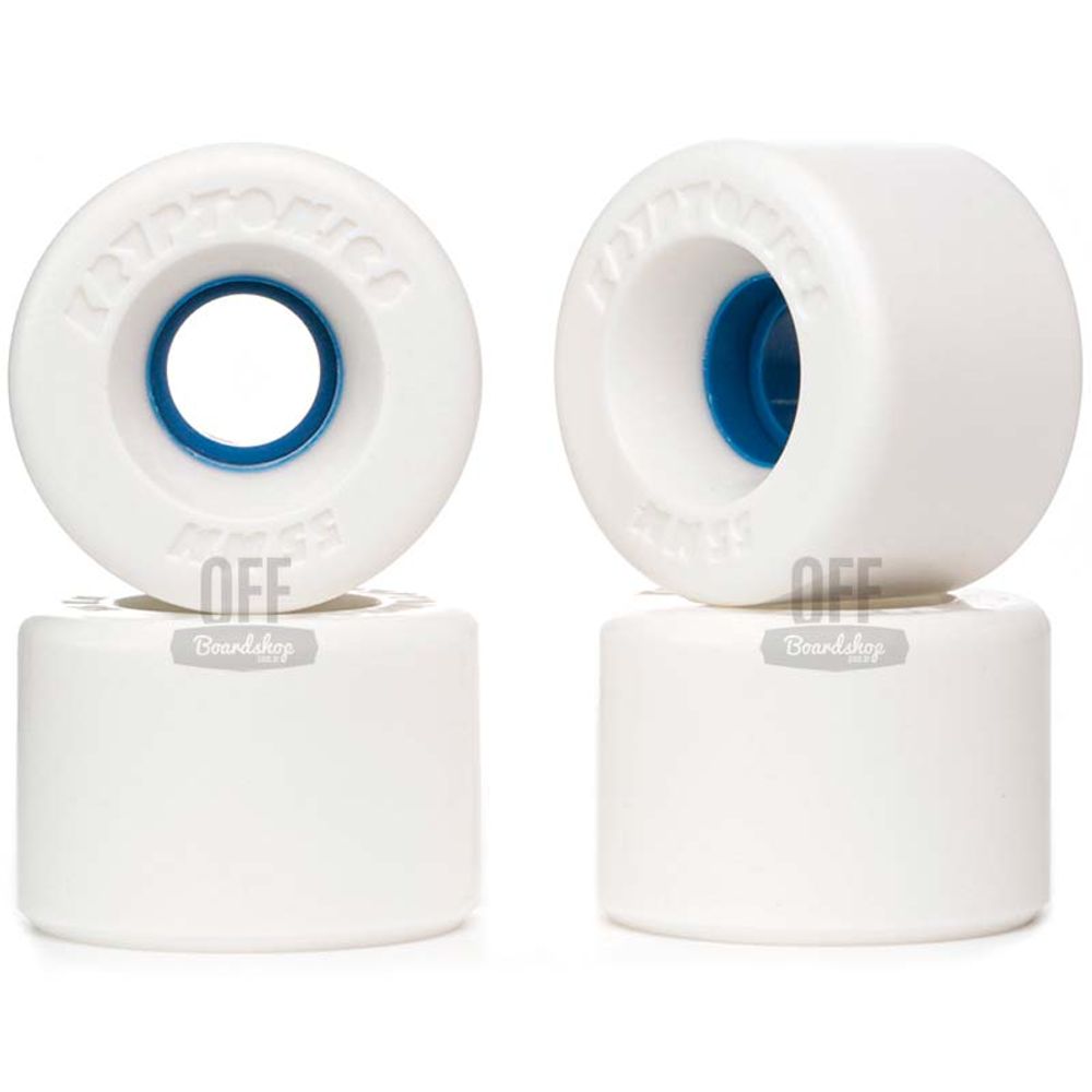 Roda-Kryptonics-Star-Trac-55mm-94A-White-Blue Roda-Kryptonics-Star-Trac-55mm-94A-White-Blue