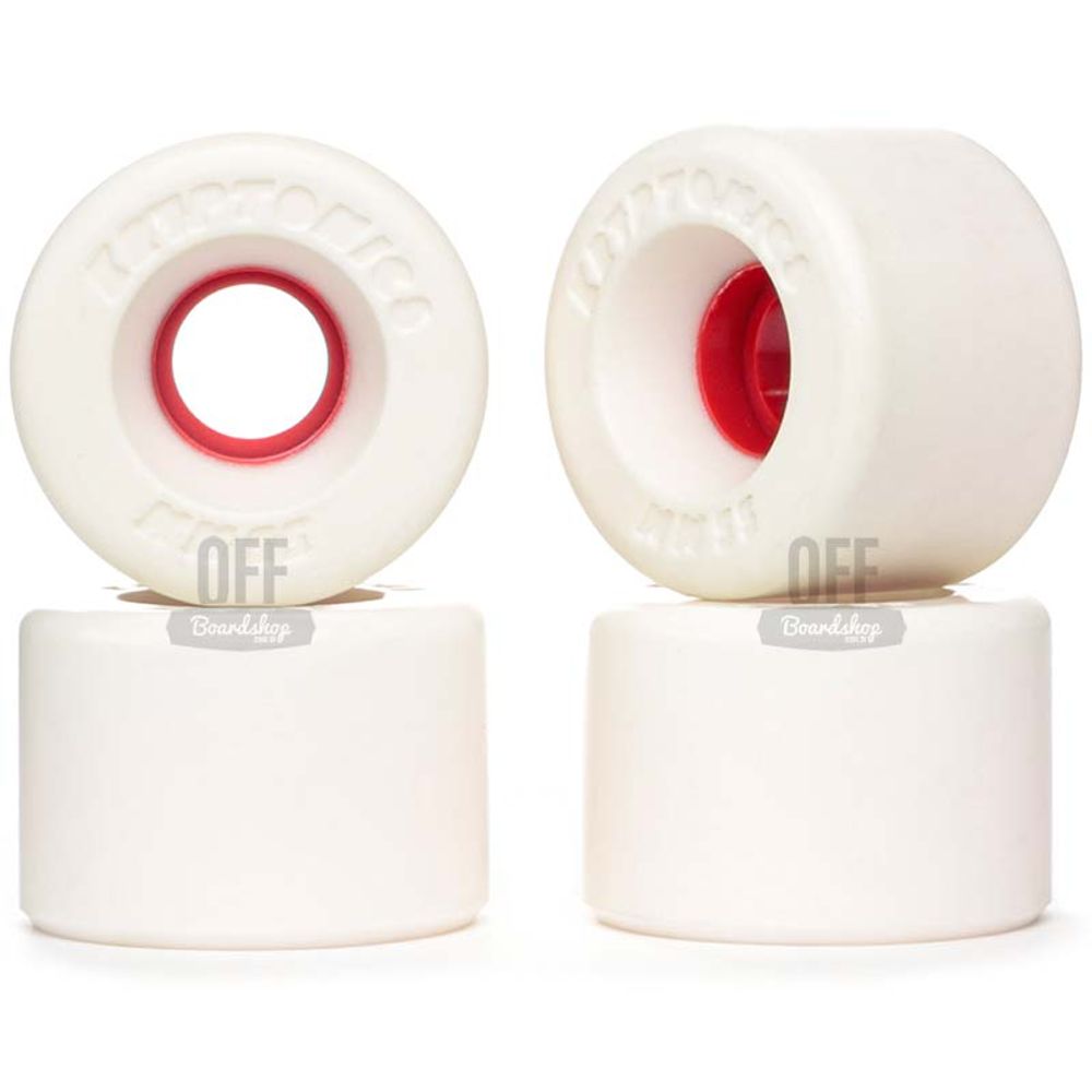 Roda-Kryptonics-Star-Trac-55mm-91A-White-Red Roda-Kryptonics-Star-Trac-55mm-91A-White-Red