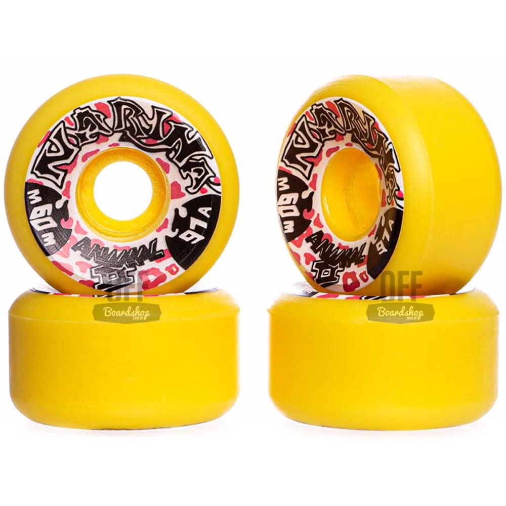 Roda-Narina-Old-Animal-II-Amarela-60mm-97A-01 Roda-Narina-Old-Animal-II-Amarela-60mm-97A-01