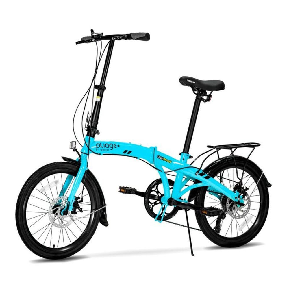 Bicicleta-Dobravel-Two-Dogs-Pliage-Plus-Azul-Royal Bicicleta-Dobravel-Two-Dogs-Pliage-Plus-Azul-Royal