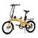 Bicicleta-Eletrica-Dobravel-Pliage-Plus-Amarela