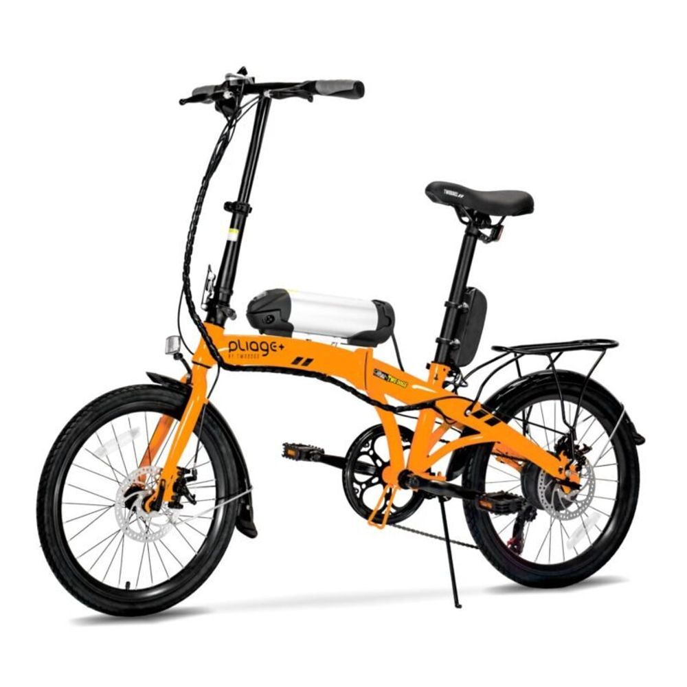 Bicicleta-Eletrica-Dobravel-Pliage-Plus-Laranja Bicicleta-Eletrica-Dobravel-Pliage-Plus-Laranja