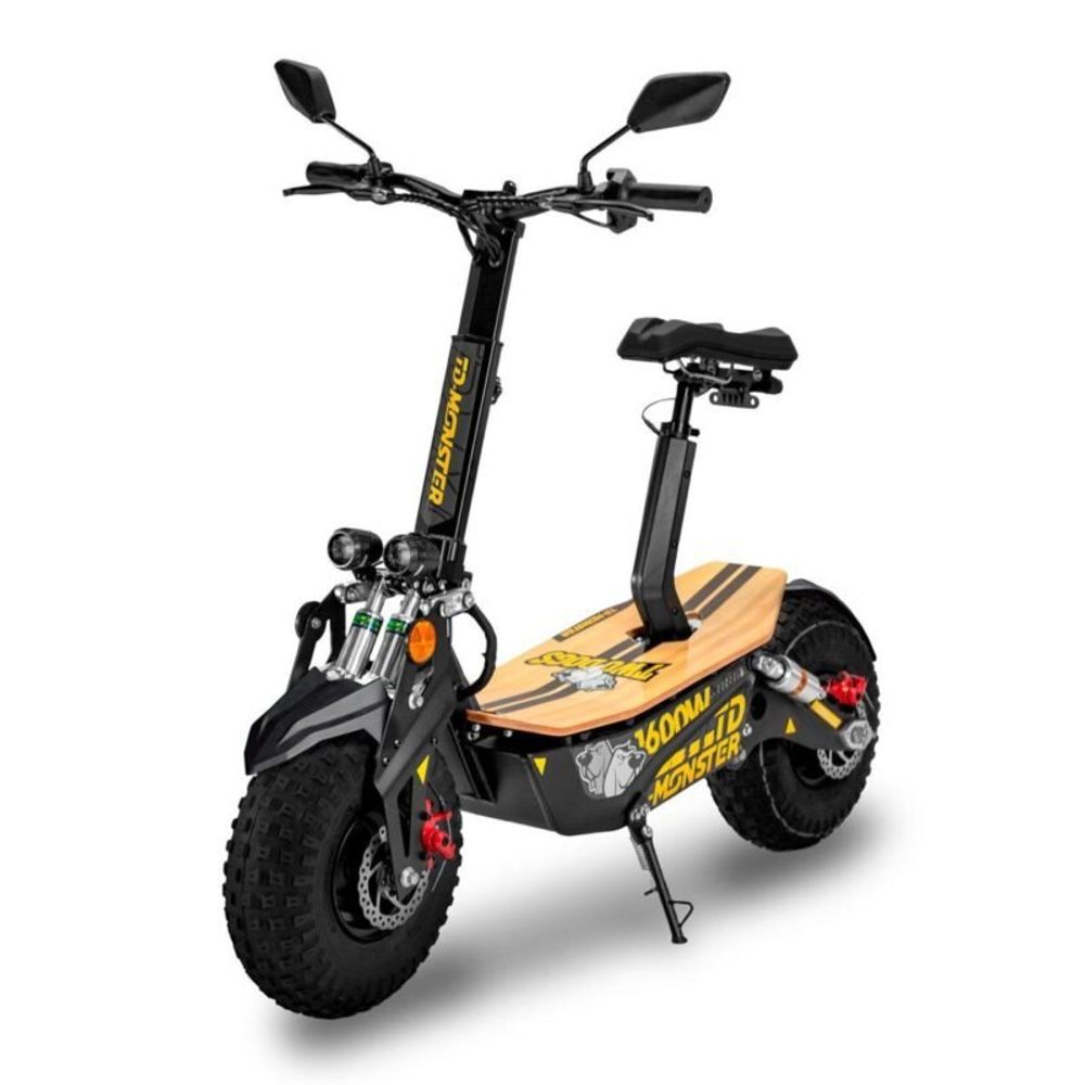 Patinete-Eletrico-Two-Dogs-TD-Monster-1600W-Amarelo Patinete-Eletrico-Two-Dogs-TD-Monster-1600W-Amarelo