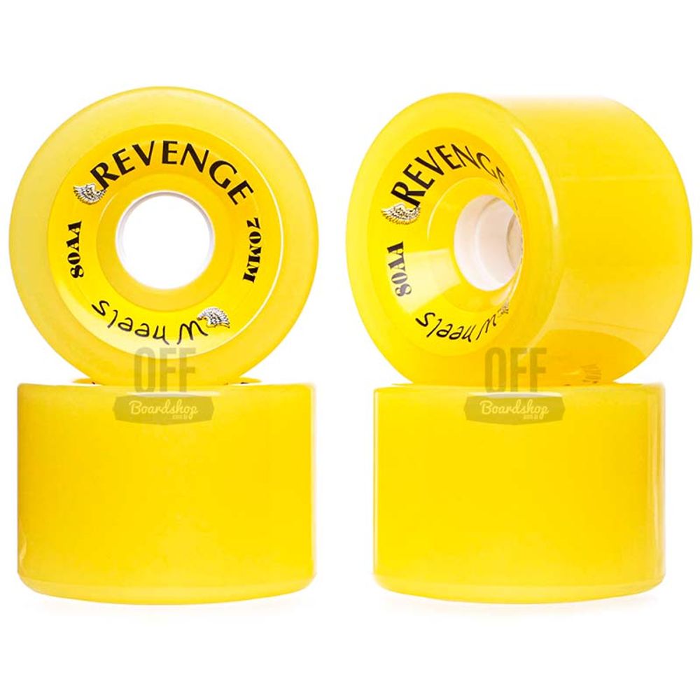 Roda-Revenge-70mm-80A-Amarela Roda-Revenge-70mm-80A-Amarela