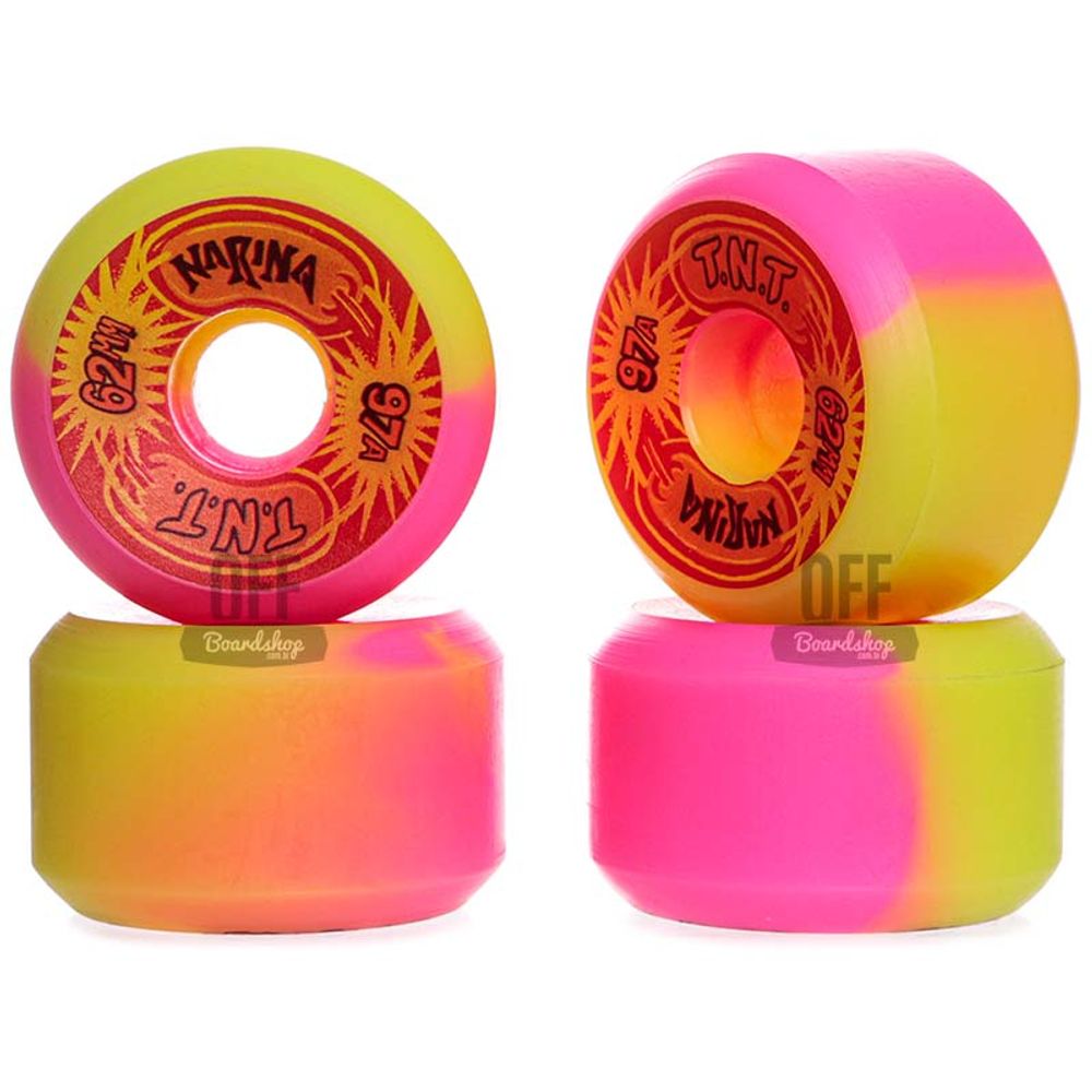Roda-Narina-Old-School-TNT-PinkAmarela-62mm-97A-01 Roda-Narina-Old-School-TNT-PinkAmarela-62mm-97A-01