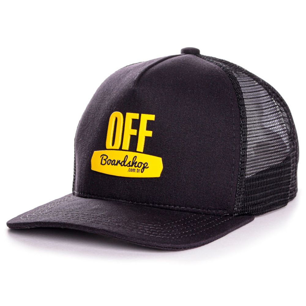 Bone-Off-Boardshop-Trucker-Black Bone-Off-Boardshop-Trucker-Black
