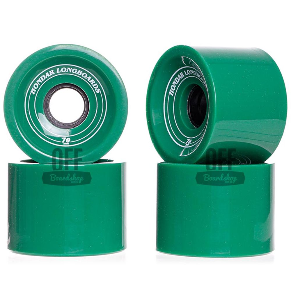 Roda-Hondar-Verde-70mm-82A- Roda-Hondar-Verde-70mm-82A-