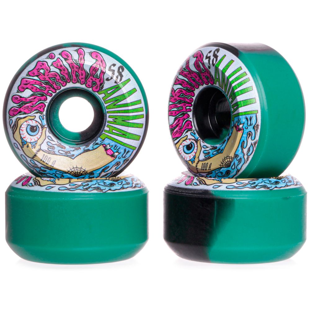 Roda-Narina-Old-Animal-Ratones-Preto-Verde-58mm-100A Roda-Narina-Old-Animal-Ratones-Preto-Verde-58mm-100A